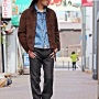 LEATHER TRAMP 2015/SPRING STYLE①