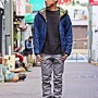 ヴィンテージ度詰裏毛×SUNSET PANTS×GLIDE