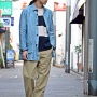 LEATHER TRAMP 2015/SPRING STYLE①