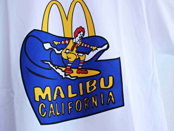 McDonald'sマリブ店限定Tシャツ！夏です！！ | blog | LEATHER TRAMP