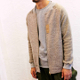 Sliver ZIP Blousonスタイル(BEIGE)