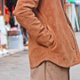 FLIP ZIP SUEDE JKスタイル(BROWN)