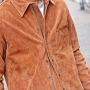 FLIP ZIP SUEDE JKスタイル(BROWN)
