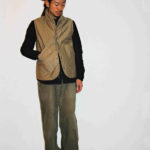 RHOMBUS QUILT HANTER VESTスタイル