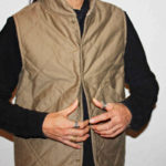 RHOMBUS QUILT HANTER VESTスタイル