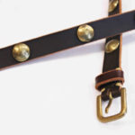 CONCHO LEATHER BELT