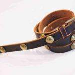 CONCHO LEATHER BELT