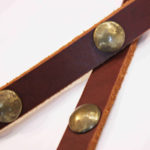 CONCHO LEATHER BELT