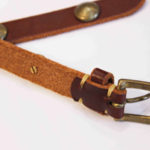 CONCHO LEATHER BELT