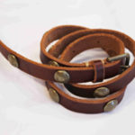 CONCHO LEATHER BELT