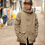 Militra coatスタイル(OLIVE)