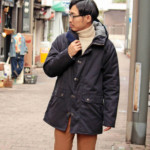 Militra coatスタイル(NAVY)