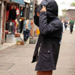 Militra coatスタイル(NAVY)