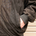 デザインスウェードブルゾン