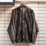 デザインスウェードブルゾン