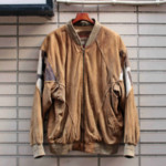 デザインスウェードブルゾン