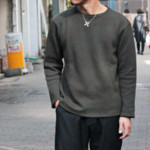 期待の新作チャンキーコットンニット