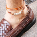 レザー×シルバー