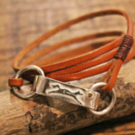 レザー×シルバー