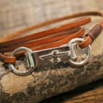 レザー×シルバー