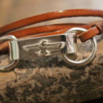 レザー×シルバー