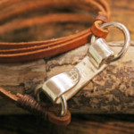 レザー×シルバー