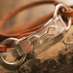 レザー×シルバー