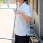 サラッと一枚で着たい開襟シャツ