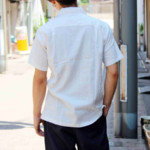 サラッと一枚で着たい開襟シャツ