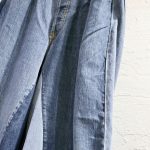 SUNY SIDE UPのREMAKE DENIM BAGGY PANTS