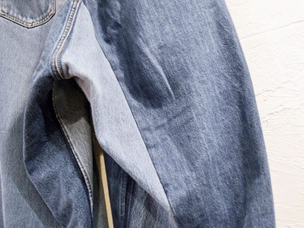 SUNY SIDE UPのREMAKE DENIM BAGGY PANTS