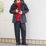 寒い日のアウター