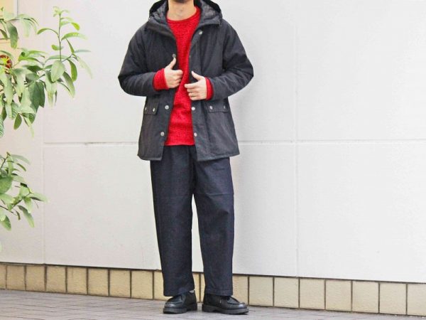 寒い日のアウター