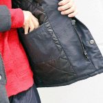 寒い日のアウター