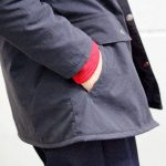 寒い日のアウター