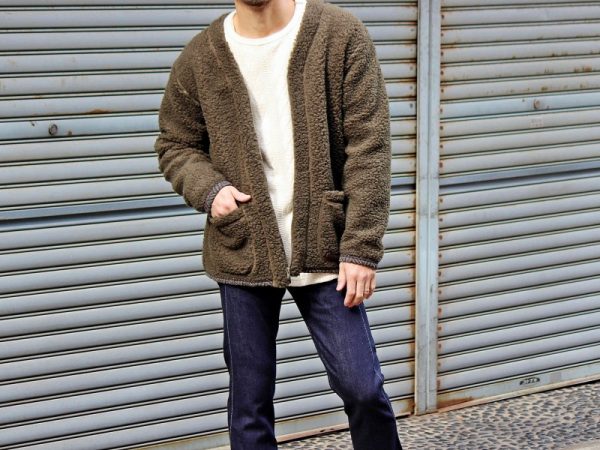 シープボアカーディガン
