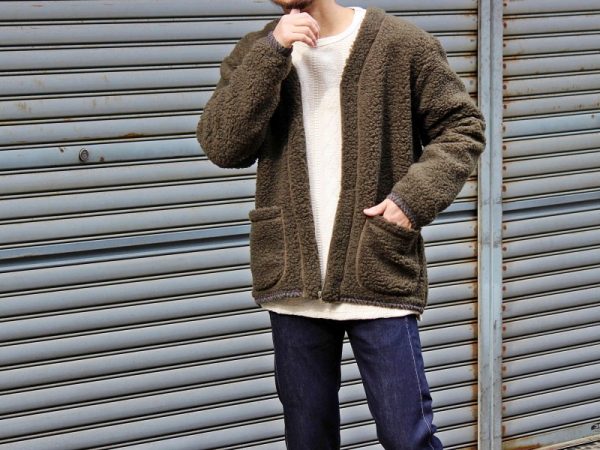 シープボアカーディガン