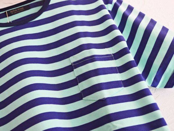 色目のキレイなボーダーTEE