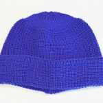 浅めのニットキャップ
