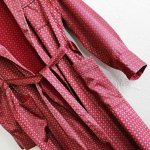 サテンパジャマガウン