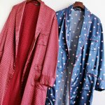 サテンパジャマガウン