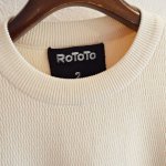 RoToToのコットンセーター