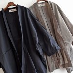 新感覚な羽織りモノ