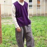 40s FLENCH MILITARY WOOL VEST
