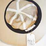 mornoの定番ハットの新素材