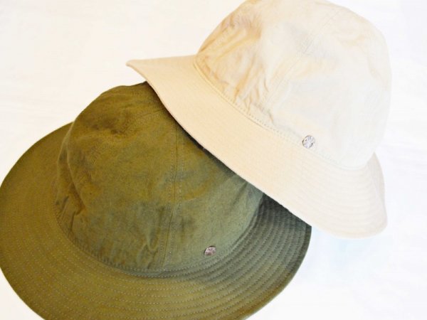 mornoの定番ハットの新素材