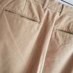 LAMONDのモールスキントラウザー