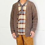 チェックプルオーバーシャツ