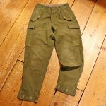 70s SWEDISH MILITARY CARGO PANTS