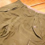70s SWEDISH MILITARY CARGO PANTS